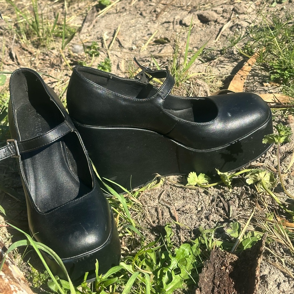 Platform high heels